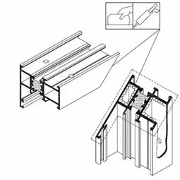 图解 断桥铝门窗加工工艺及拼装工艺